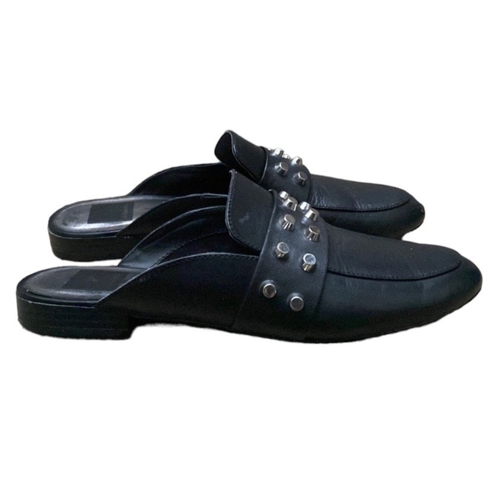 Dolce Vita Black Studded Mules